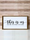 Motto Çerçeveli Poster 109 (25x49 cm)