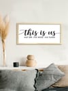 Motto Çerçeveli Poster 109 (25x49 cm)
