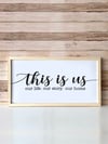 Motto Çerçeveli Poster 109 (25x49 cm)
