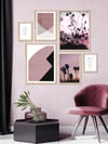 Pembenin Soft Hali Çerçeveli Tablo Set