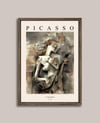 Picasso - Girl with a Mandolin Çerçeveli Tablo