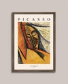 Picasso - Head of a Sleeping Woman Çerçeveli Tablo