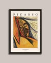Picasso - Head of a Sleeping Woman Çerçeveli Tablo