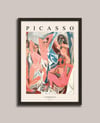 Picasso - Les Demosiselles d'Avignon Çerçeveli Tablo