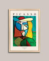 Picasso - Woman Spanish Hand Çerçeveli Tablo