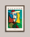Picasso - Woman Spanish Hand Çerçeveli Tablo