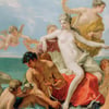 Sebastiano Ricci - Triumph of the Marine Venüs Çerçeveli Tablo