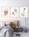 Soft Tonlar Line Art Çerçeveli Tablo Set