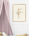 Soft Tonlar Serisi 17 Çocuk Odası Çerçeveli Tablo