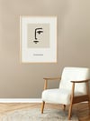The Art Of Simplicity Çerçeveli Poster