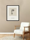 The Art Of Simplicity Çerçeveli Poster