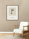 The Art Of Simplicity Çerçeveli Poster