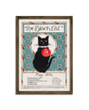 The Black Cat Çerçeveli Tablo