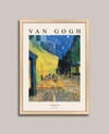 Van Gogh - Café Terrace at Night Çerçeveli Tablo