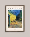 Van Gogh - Café Terrace at Night Çerçeveli Tablo