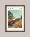 Van Gogh - Manzara Çerçeveli Tablo