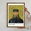 Van Gogh - The Postman Çerçeveli Tablo