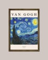Van Gogh - Yıldızlı Gece Çerçeveli Tablo