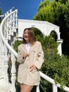 Tasarim Cep Detay Blazer Ceket Bej