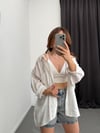 Taşlı Denim Şort