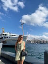Yirtmacli Keten Yelek Haki