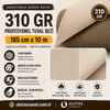 Tuval Bezi 185 cm x 10 Metre 310 gr