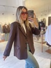 Acı Kahve Süet  Blazer
