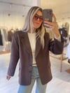 Acı Kahve Süet  Blazer