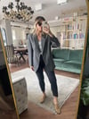 Antrasit Gümüş Düğmeli  Blazer