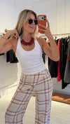 Beyaz Halter Yaka Top