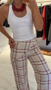 Beyaz Halter Yaka Top