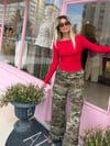 Kamuflaj Taşlı Mevsimlik Pantalon