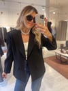 Siyah Oversize Blazer