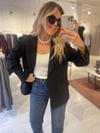 Siyah Oversize Blazer