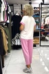 Alesa Pembe Renk Kısa kollu Eşofman Takımı