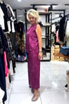 Pembe Kolsuz Bol Paça Alt Üst Takım