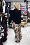 Sera Pantolonu Leopar Desenli Takım