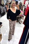 Sera Pantolonu Leopar Desenli Takım