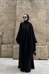 ASİMETRİK TENSEL TAKIM - SİYAH