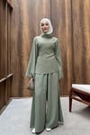 DİK YAKA TAKIM -YEŞİL