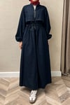 Eml denim elbise 