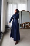 Fermuarlı Denim takım 