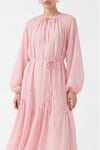 roza elbise -pembe