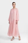 roza elbise -pembe