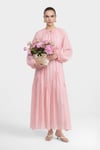 roza elbise -pembe