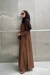 TULUM / ABAYA -KAHVE