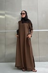 TULUM / ABAYA -KAHVE