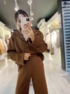   Acı Kahve Özel Kumaş Çıtçıtlı Sweat 