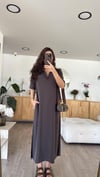 Acı Kahve Polo Yaka Cepli Marka Model Elbise
