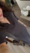Acı Kahve Polo Yaka Cepli Marka Model Elbise